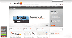Desktop Screenshot of en.biplast.si