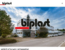 Tablet Screenshot of biplast.ch
